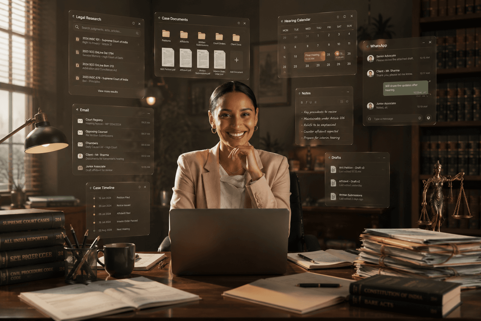 Introducing JurisIQ: The AI Workspace Built for Indian Lawyers