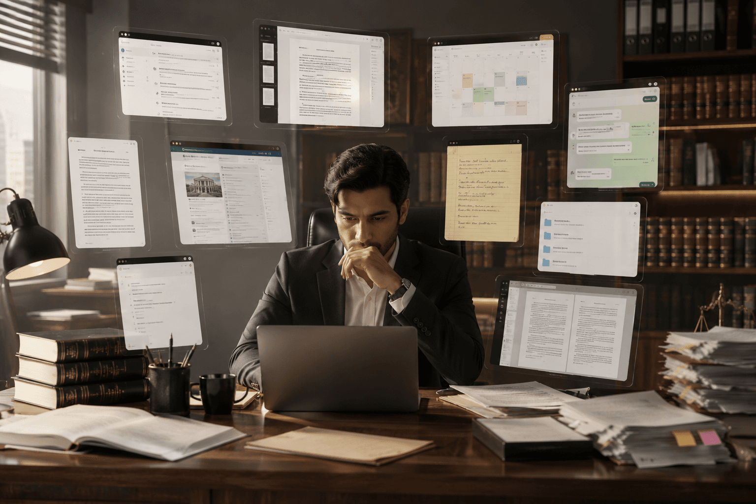 A modern legal workspace should connect research, drafting, hearings, documents, and legal intelligence instead of forcing lawyers to switch between disconnected systems.