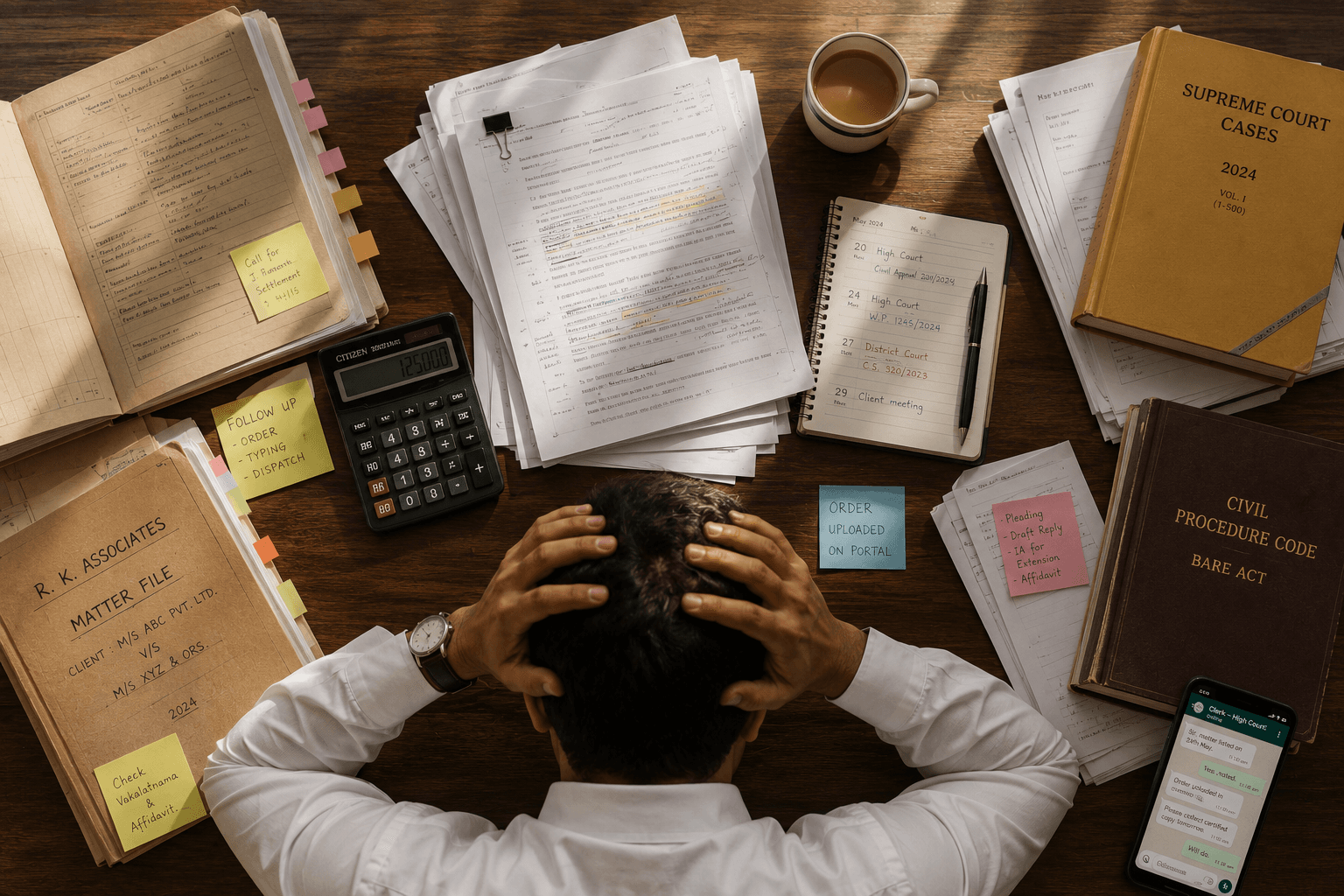 As litigation practices grow, operational coordination becomes just as important as legal expertise. Managing people, information, and deadlines at scale is the real challenge.